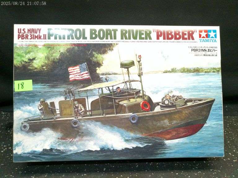 Patrol Boat River "Pibber" model, 1/35