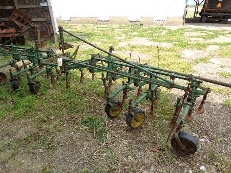John Deere stiff shank cultivator off of 70 John Deere