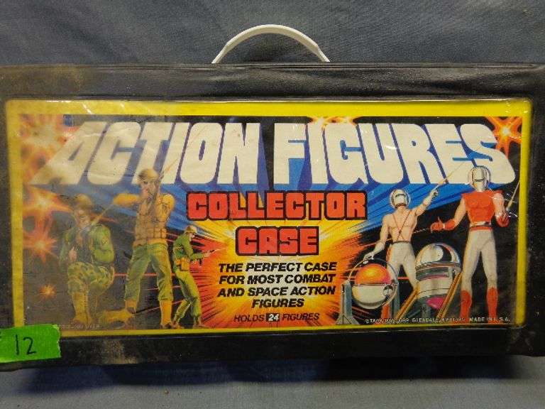 Action figure collector case, Tara toy corp., holds 24 figures