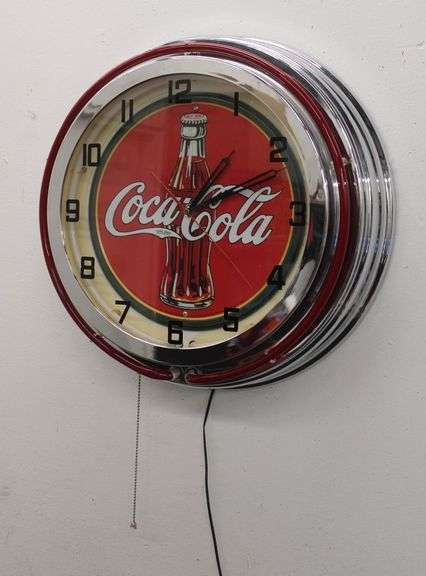 Coca-Cola Neon Clock
