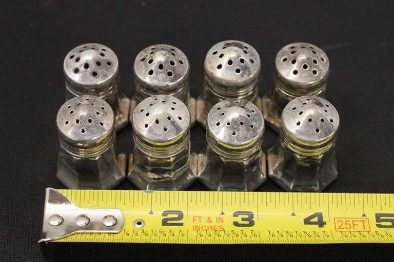 Vintage Cartier Sterling Silver Salt & Pepper Shakers