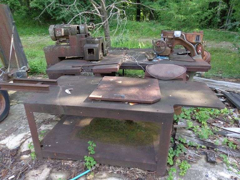 Large lot of scrap metal