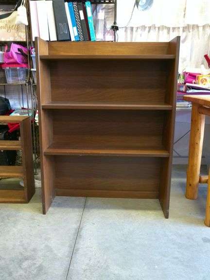 Bookshelf 43"T x 32"T x 9"D, new condition