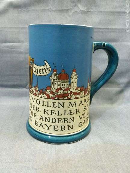 1 liter Mettlach #2002 stein