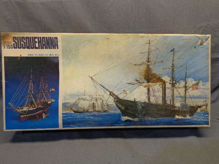 Online Only Auction OF SHIP MODELS ENDING ON WEDNESDAY JULY 1ST 5PM