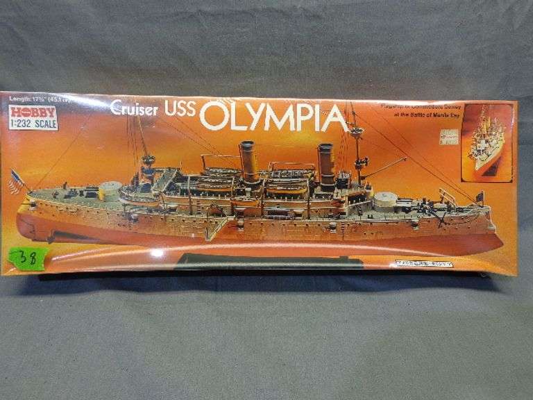 Model ship, USS Olympia 1/232 scale