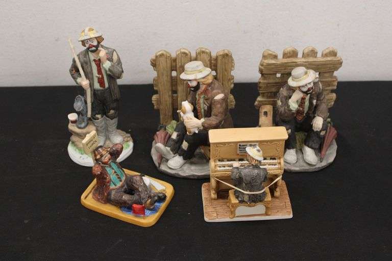 Vintage Emmett Kelly Clowns