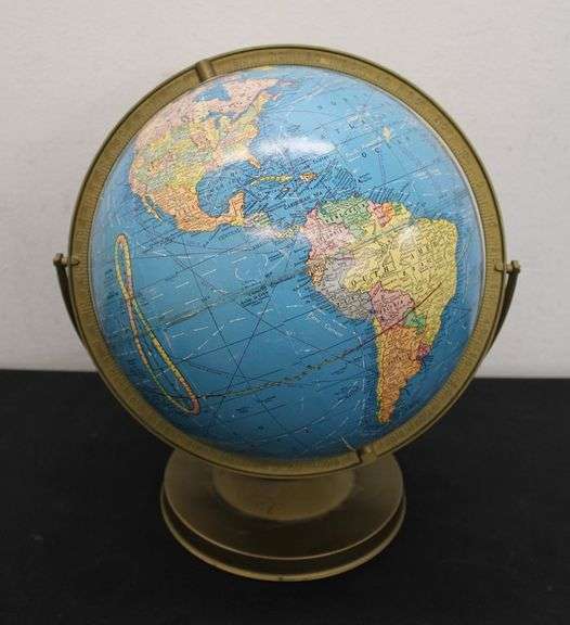 Vintage Cram Globe