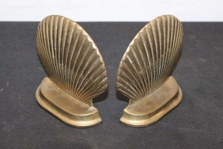 Brass Bookends