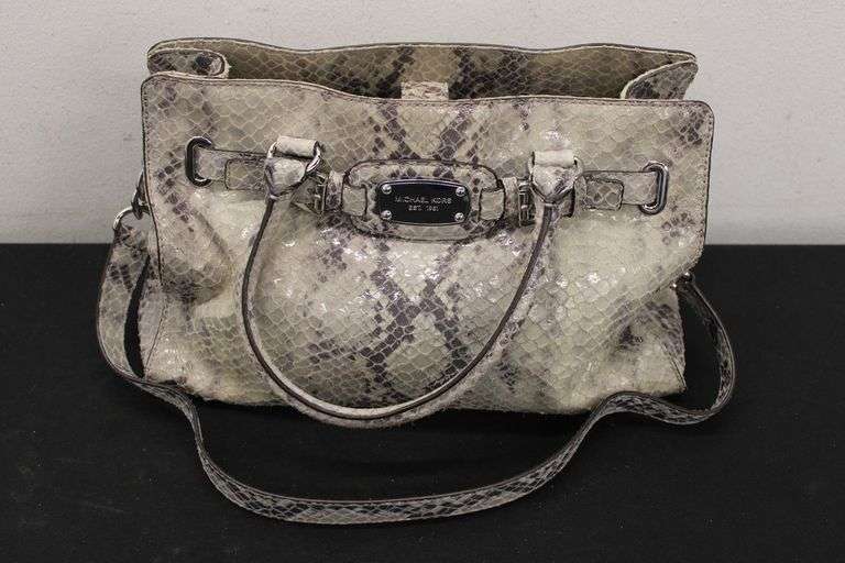 Michael Kors Snake Print Bag