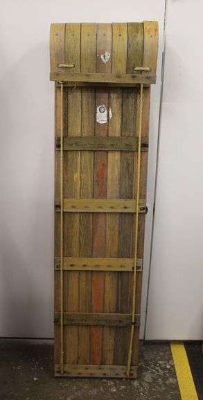 Vintage Toboggan Sled