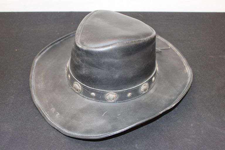 Leather Cowboy Hat