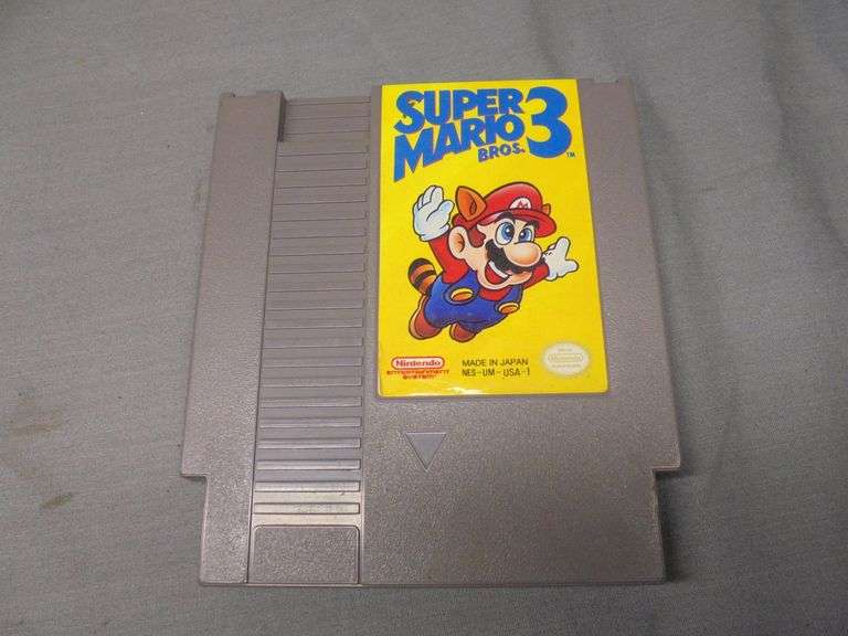 Super Mario Bros 3 Nintendo game, untested