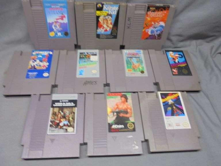 10 Nintendo games, untested