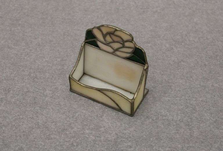 Stained Glass Business Card Holder