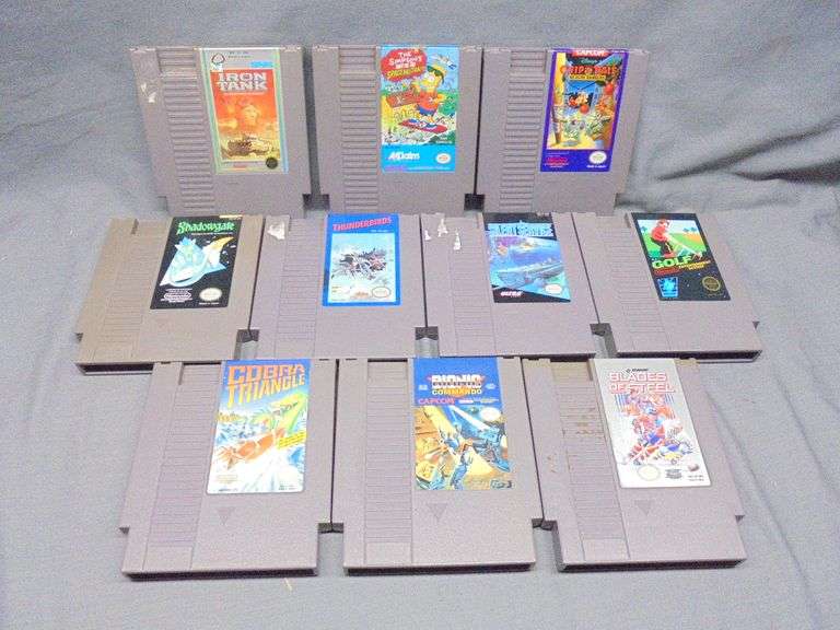 10 Nintendo games, untested