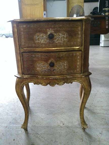 810- Florentine style small chest, 18" by 12" 24" tall