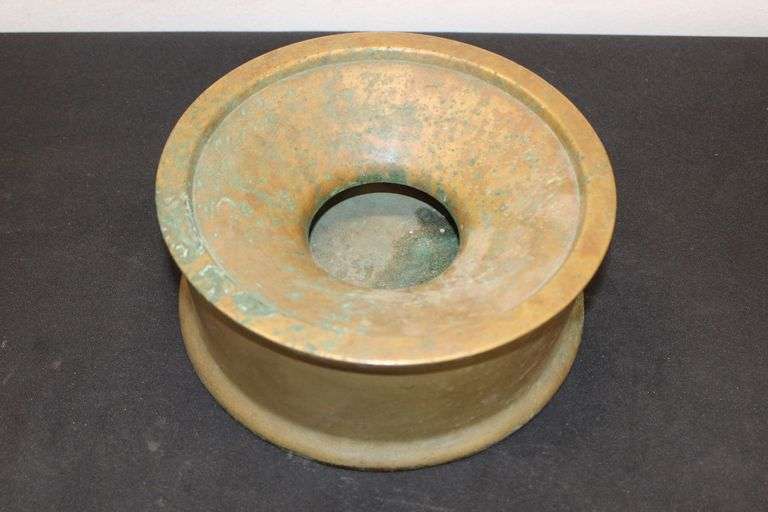Antique Brass Spittoon