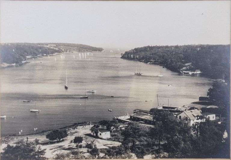 Signed W.R. Macaskill, Framed Original Photo Titled "North West Arm from Dingle, Halifax 1936