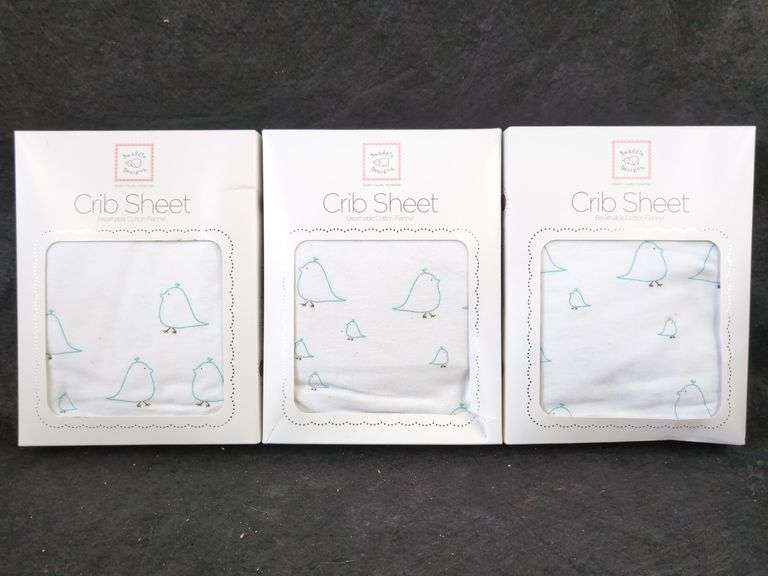 Lot Of 3 Swaddle Designs Crib Sheet **New Condition** Mariner