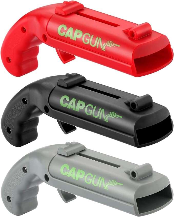 Cap Gun Beer Bottle Opener, Bottle Openers Bulk Party Favors [ 3 in 1