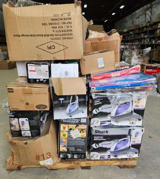 Unmanifested Pallet Of Retail Returns Most Items Are In C And D Grade