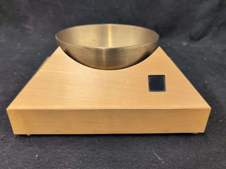 Vintage Tibetan Phone Bell and Meditation Timer With Brass Bowl Gong