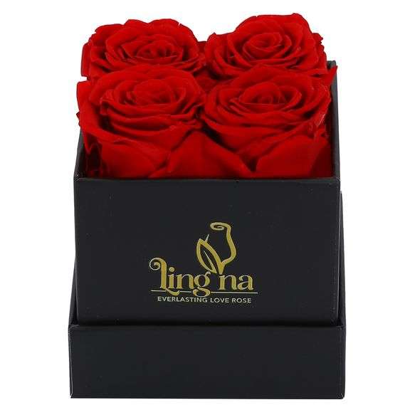 Mystery Holiday Preserved Roses by "LINGNA" w/ Free Gifts - Jewellery & More.
