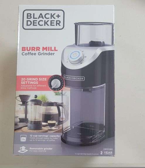 Bur Mill Coffee Grinder by Black and Decker