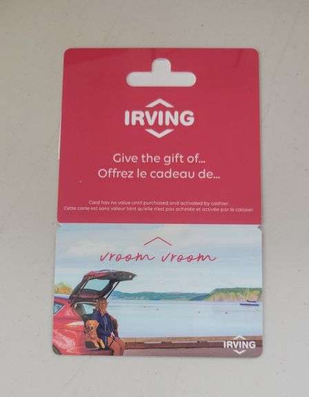 Irving $50 Gas Card