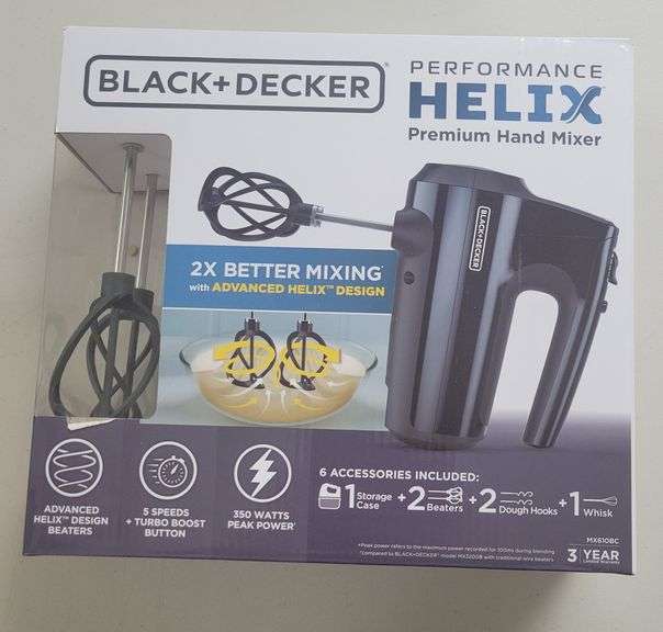 Helix Hand Mixer by Black and Decker