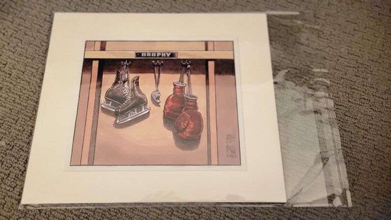 Bruce Mackinnon Print - John Brophy Memorial