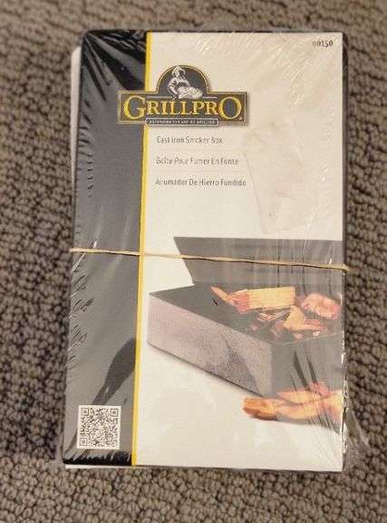 Cast Iron Smoker Box - GrillPro
