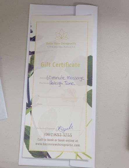 1 Hour Massage from BasinView Chiropractic.