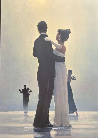 27" X 37.5"    "The Dance"  Art Print on Board