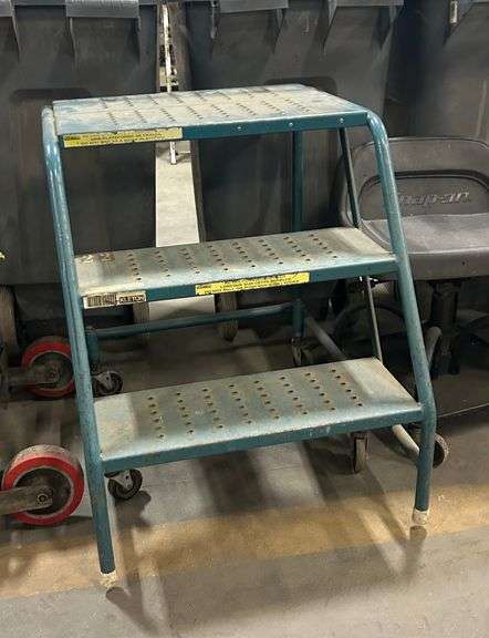 Kleton 3 Step Ravel Step Ladder Weight Capacity 500 LBS