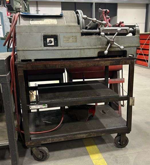 Rigid 535 Pipe and Bolt Measuring Machine on 1000LBS Capacity Cart