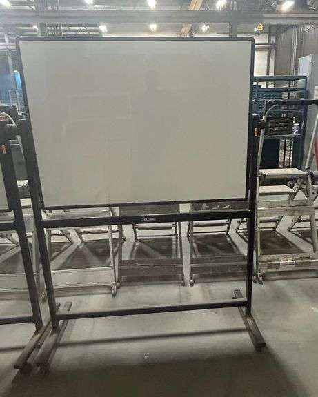 71""H X 48"W  Double Sided  White Boards on Wheels