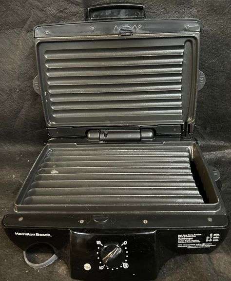 Hamilton Beach Grill with Drip Tray