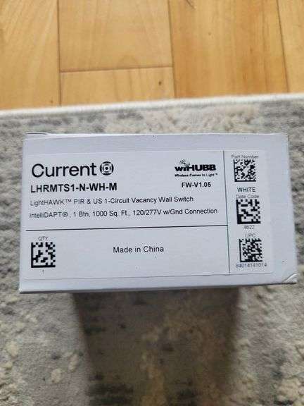 $135 - LIGHTHAWK LHRMTS1-N, LIGHTHAWK® DUAL TECHNOLOGY WALL SWITCH SENSOR