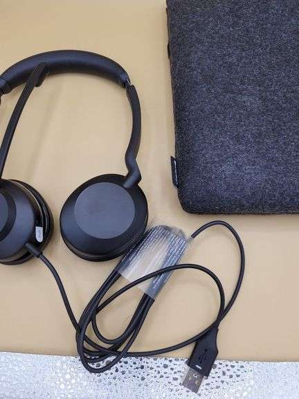 $100+ Jabra Evolve2 30 - USB-A  Stereo Wired Headset