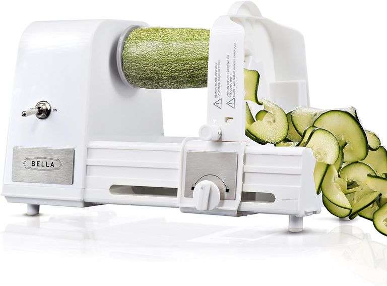 BELLA Hands-Free 4-in-1 Electric Spiralizer