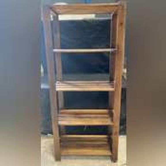 5 Tier Rustic Open Shelf Bookcase/Display Shelf,