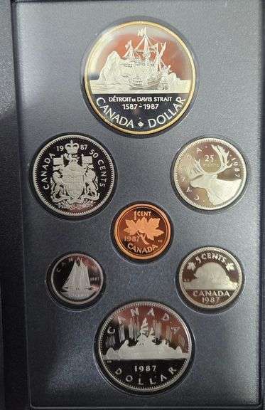 Royal Canadian Mint 1987 Coin Set