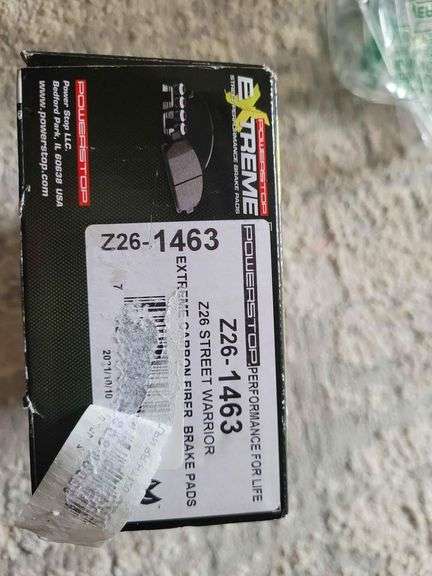 Power Stop Z26-1463 Extreme Performance New Formulation Brake Pad