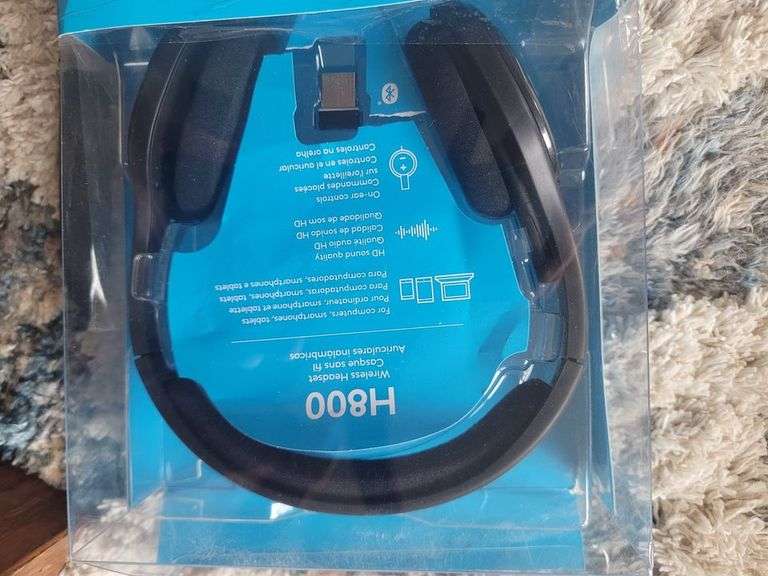 Logitech H800 Bluetooth Wireless Headset with Mic for PC, Tablets and Smartphones