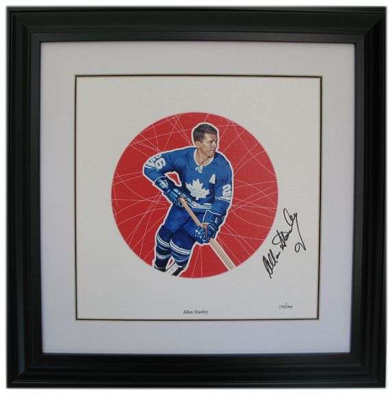Mystery Box - Limited Edition Framed Lithograph on Canvas Hand Autographed by Hockey Legends!