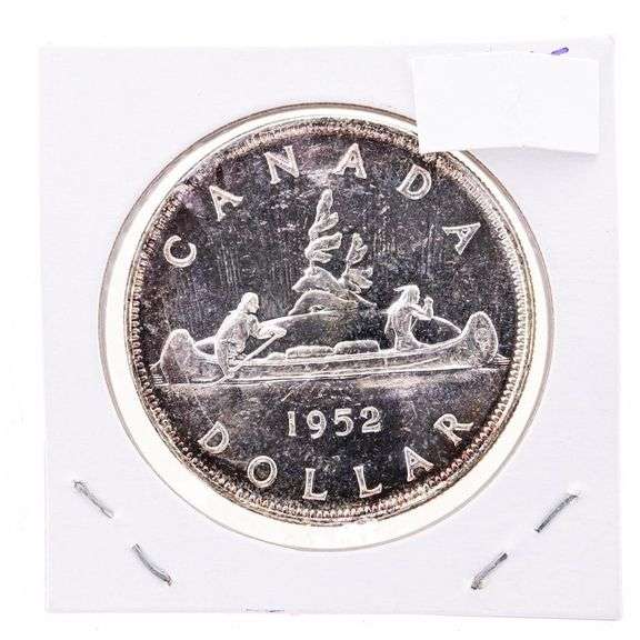 Canada 1952 Silver Dollar
