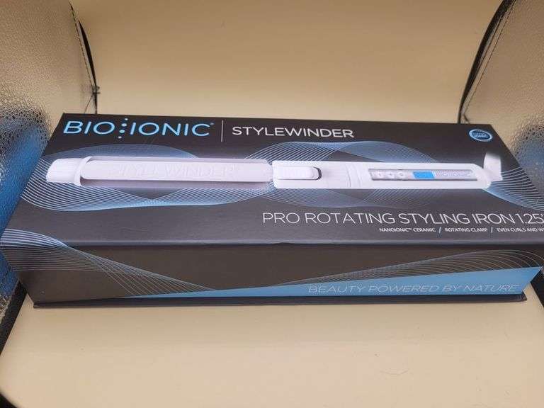 $150+ BIO IONIC Stylewinder Rotating Styling Iron, 1.25 Inch