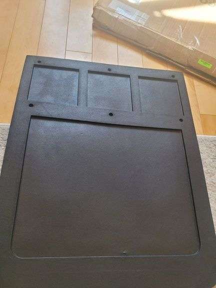 $230+  SILVERADO/SIERRA 2500/3500 DUAL WHEEL STAINLESS MUD FLAP SET, Go Industries